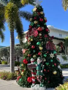 Christmas Tree in Naples FL